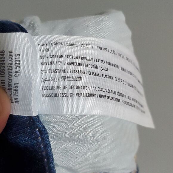 HOLLISTER 31x26 High Rise Slim Straight Jeans - Picture 8 of 8